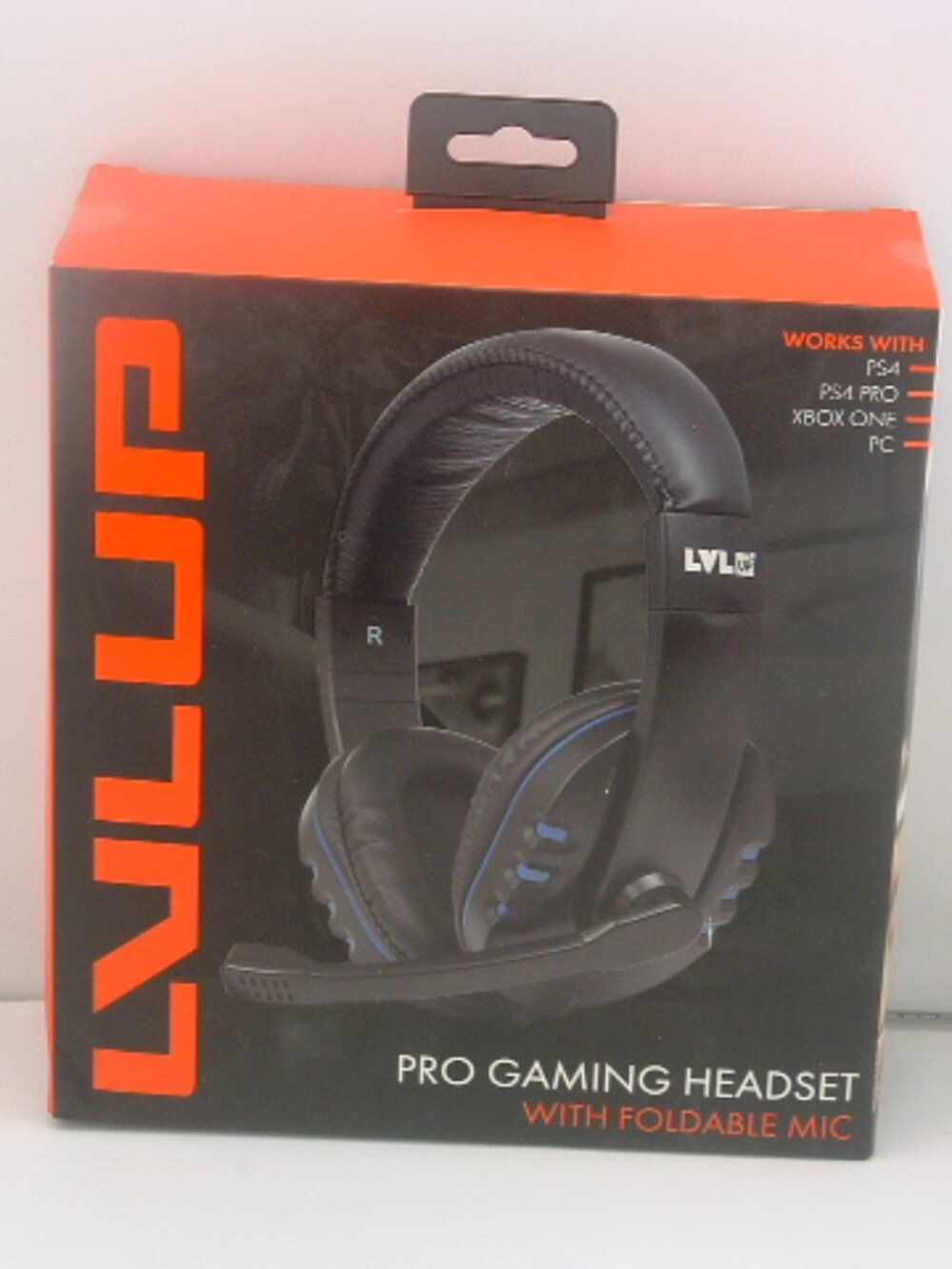 lvlup Pro Gaming Headset With Foldable Mic